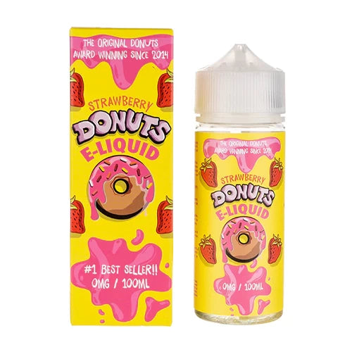 Strawberry Donuts (100ml) By Marina Vape (Nicotine not included)