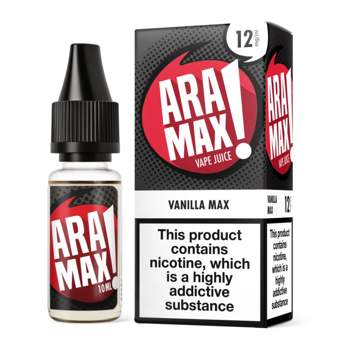 Vanilla Max (10ml) By Aramax | Any 5 for £10.99