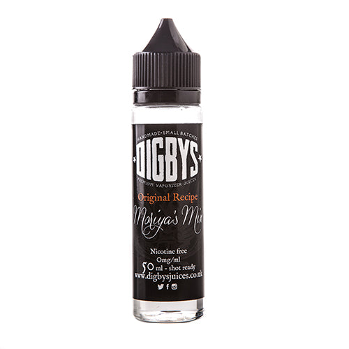 Moriyas Mix E-liquid By Digbys 50ml (Nicotine not included) Zapp E-cigs Vape. Cardiff, UK.   - Cheap Quality Eliquid, Vape Juice. Zapp Vape Cardiff UK. Zapp Ecigs Cardiff UK.  E-cigs Cardiff. Vaping Cardiff