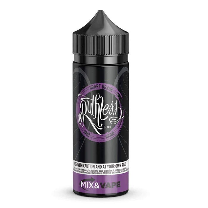 Ruthless E-Juice - Grape Drank - 100ml Shortfill (Nicotine not included)