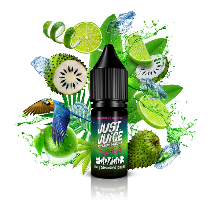 Guanabana & Lime on ICE 50/50 By Just Juice