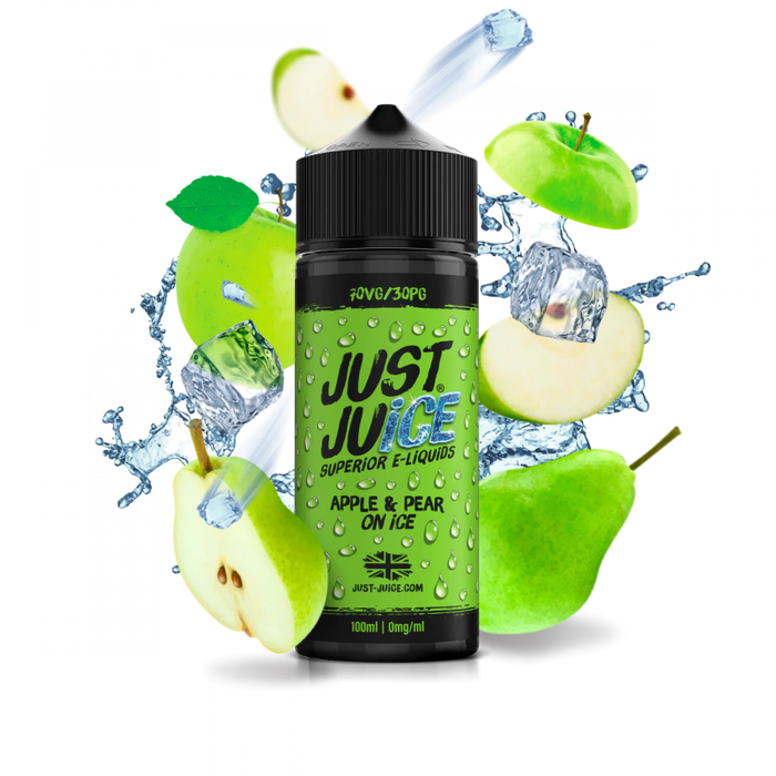 Apple & Pear On Ice by Just Juice 100ml  (Nicotine not included)