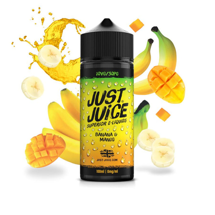 Banana and Mango by Just Juice 100ml  (Nicotine not included)