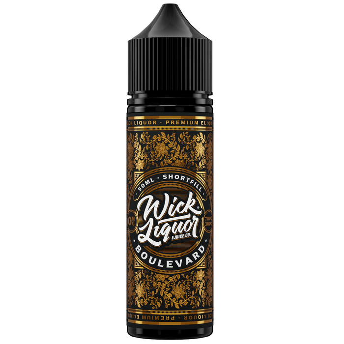 Boulevard 50ml By Wick Liquor (Nicotine not included)