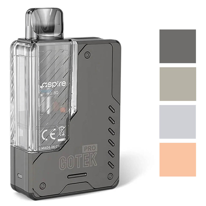 Aspire Gotek Pro - Starter Kit Zapp Ecigs Aspire Gotek Pro - Starter Kit Zapp Ecigs