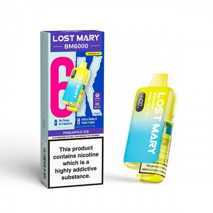 BM6000 | Lost Mary Prefilled Pod Kit Zapp Ecigs BM6000 | Lost Mary Prefilled Pod Kit Zapp Ecigs