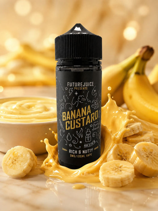 Banana Custard by Future Juice - 100ml Shortfill (Nicotine not included)