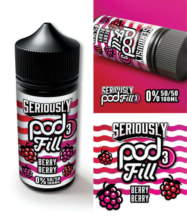 Seriously Pod Fill by Doozy 120ml (50/50 For Pod Devices)