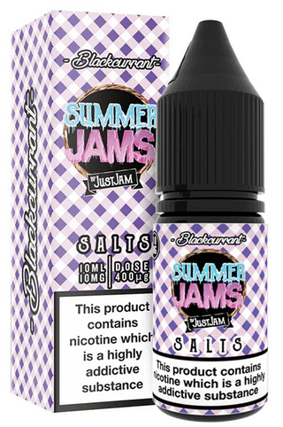 Blackcurrant Nic Salt by Just Jam Summer Jams