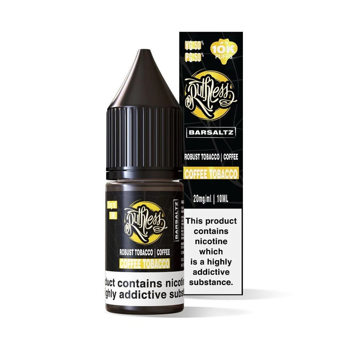 Coffee Tobacco by Ruthless 10ml Nic Salt