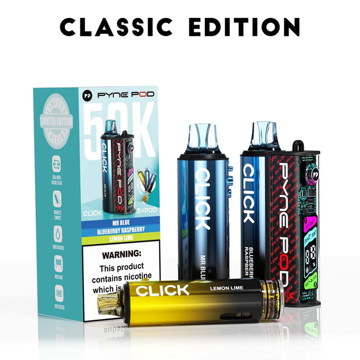 Pyne Pod Click 50K Prefilled Vape Kit