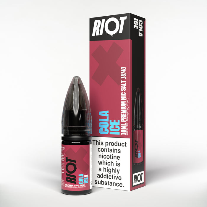Cola Ice  - 10ml Nic Salt By Riot X Salts