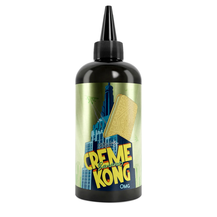 BANANA Creme Kong By Joes Juice - 200ml Shortfill. (Nicotine not included)