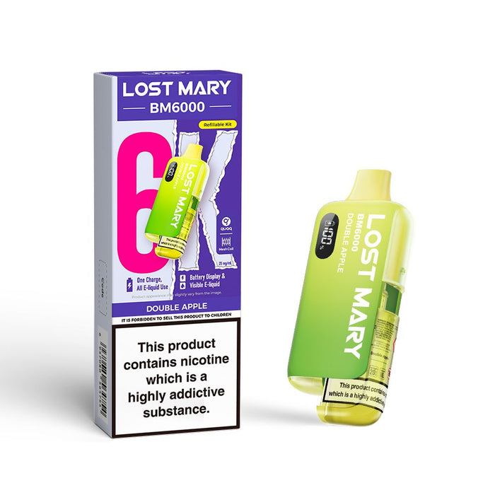 BM6000 | Lost Mary Prefilled Pod Kit Zapp Ecigs BM6000 | Lost Mary Prefilled Pod Kit Zapp Ecigs