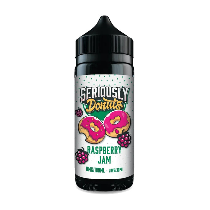 Seriously Donuts - Raspberry Jam 100ml (Nicotine Not Included)