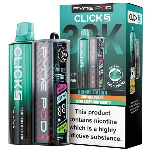 Pyne Pod Click S | 30K | Prefilled Vape Kit