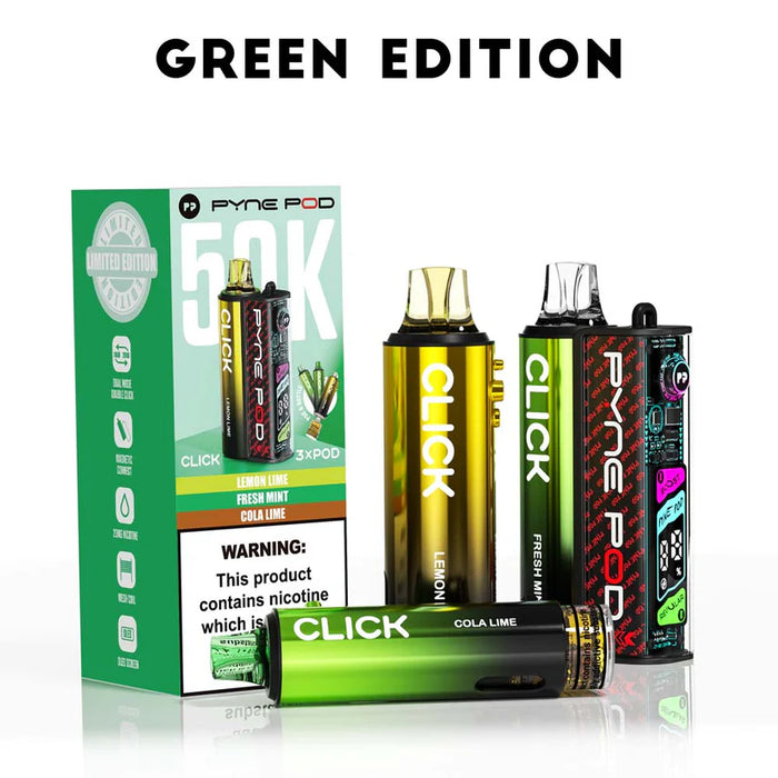 Pyne Pod Click 50K Prefilled Vape Kit
