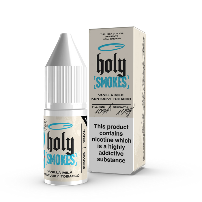Vanilla Milk Kentucky Tobacco | Holy Smokes | Nic Salt - 10ml E-liquid