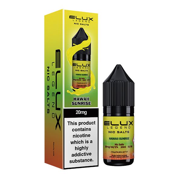 Hawaii Sunrise 10ml Nic Salt By Elux