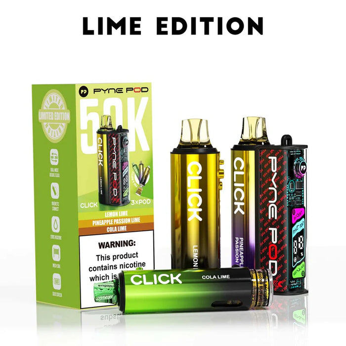 Pyne Pod Click 50K Prefilled Vape Kit