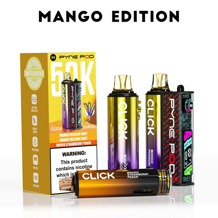 Pyne Pod Click 50K Prefilled Vape Kit