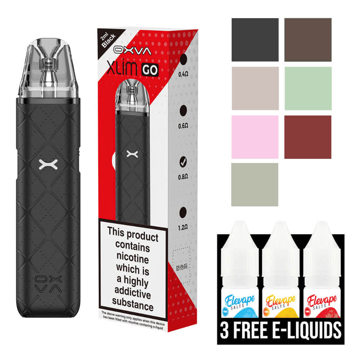 XLIM GO Pod Kit By OXVA + 3 Free Liquids