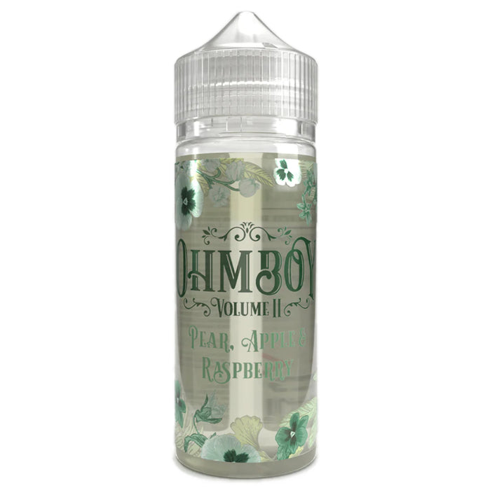 Pear, Apple & Raspberry by Ohm Boy Botanicals 100ml (Nicotine not included)