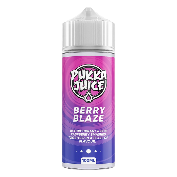 Berry Blaze E-Liquid By Pukka Juice 100ml (Nicotine not included)