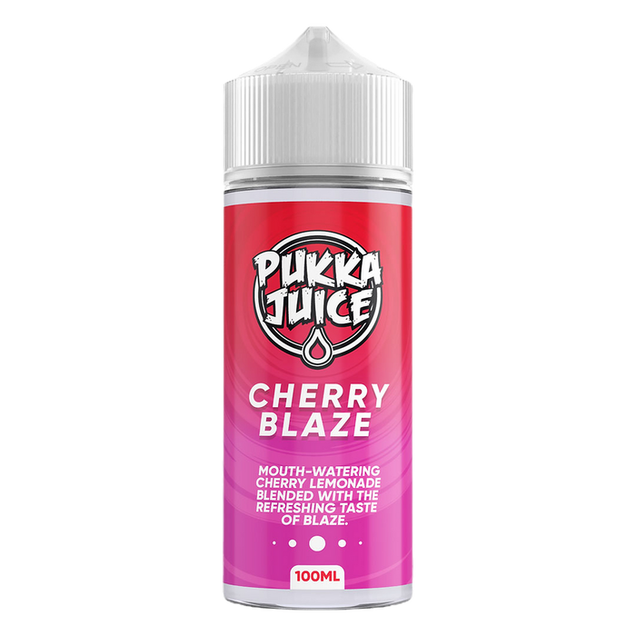 Cherry Blaze E-Liquid By Pukka Juice 100ml (Nicotine not included)