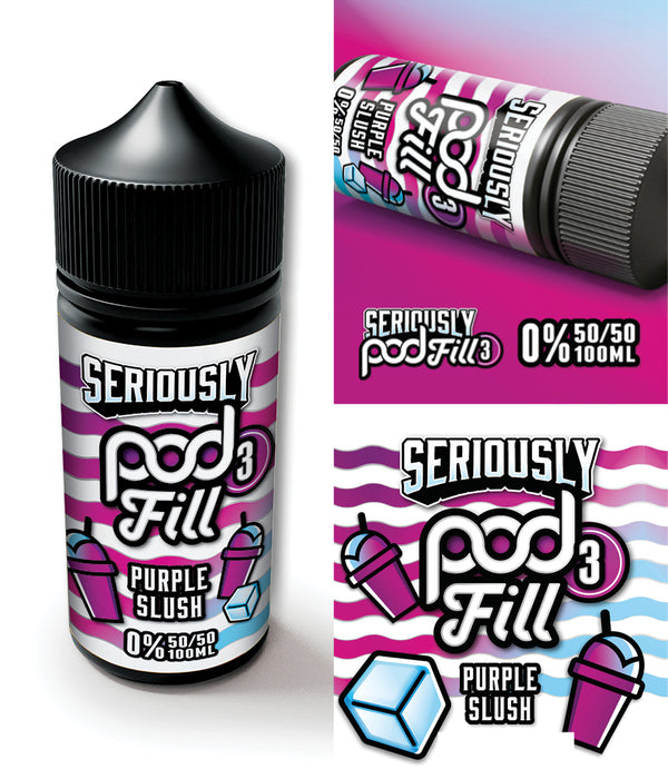 Seriously Pod Fill by Doozy 120ml (50/50 For Pod Devices)