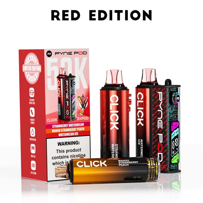 Pyne Pod Click 50K Prefilled Vape Kit
