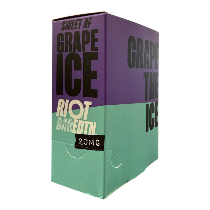 Riot Bar edition - Grape Ice - Nic Salt - 20mg Box of 10