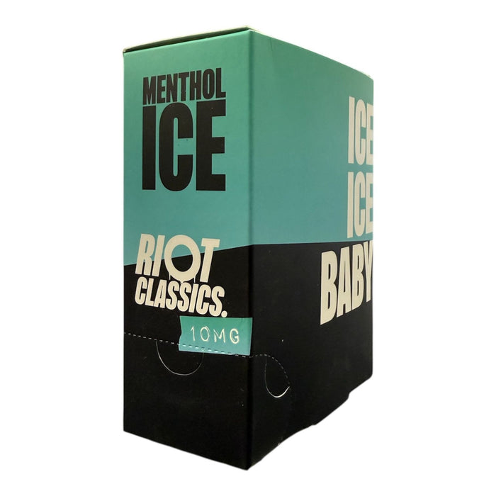 Riot Classic - Menthol Ice - Nic Salt - 10mg Box of 10