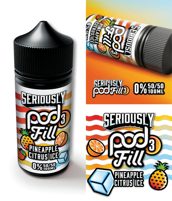 Seriously Pod Fill by Doozy 120ml (50/50 For Pod Devices)