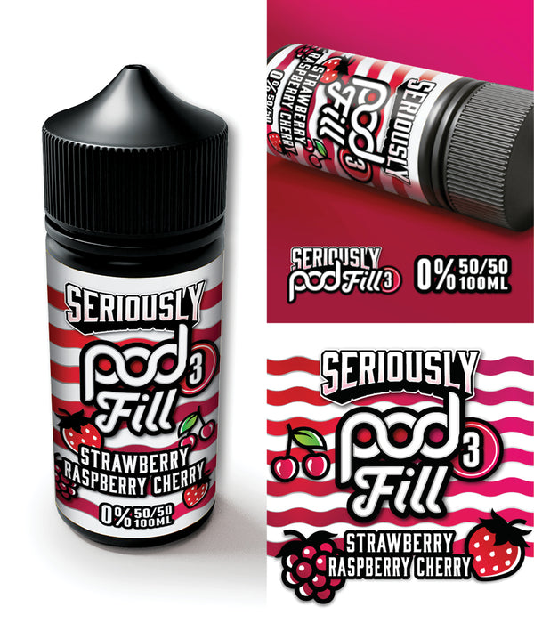 Seriously Pod Fill by Doozy 120ml (50/50 For Pod Devices)