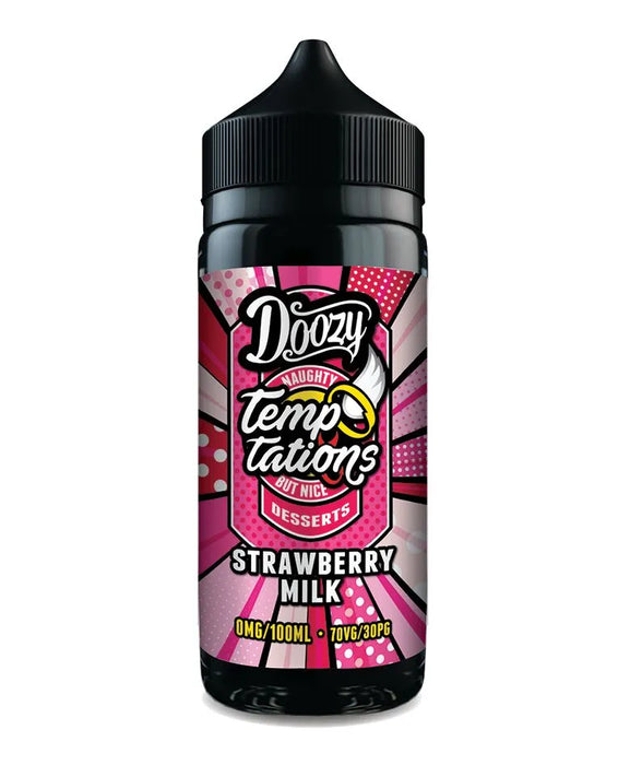 Strawberry Milk 100ml By Doozy Temptations | (NIC NOT INCLUDED)