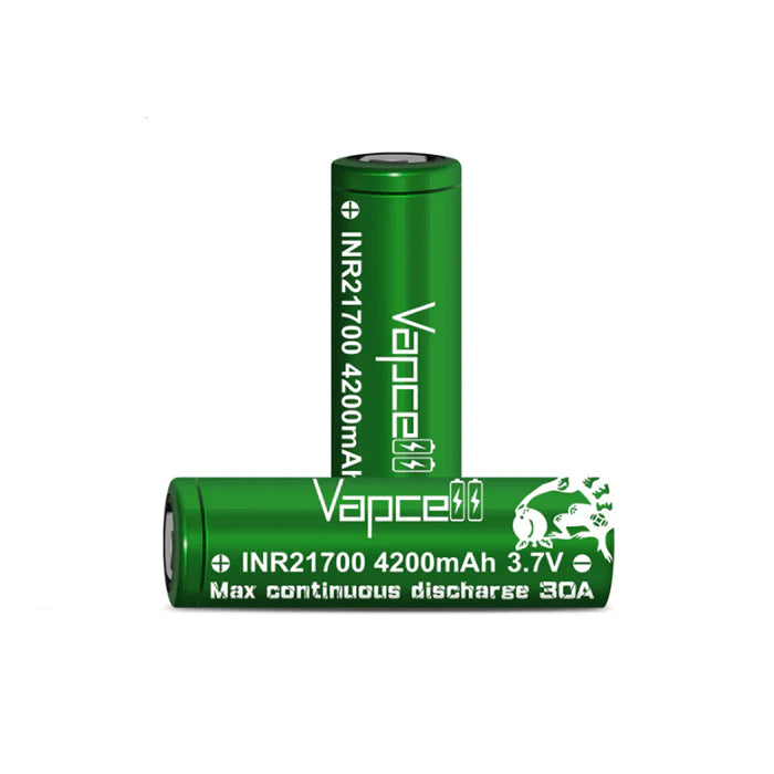 Vapcell INR21700 21700 Battery - 4200mAh 20A