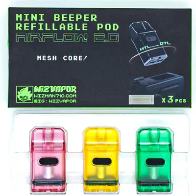 Mini Beeper Pods 3 Pack (0.8 ohm or 1.2 ohm)