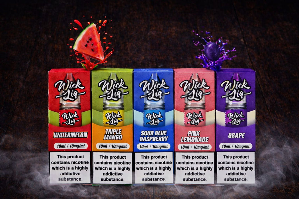 ONE POUND LIQUID :-)  Wick Liq Bar Salt (10mg / 20mg)  £1 LIQUID :-)