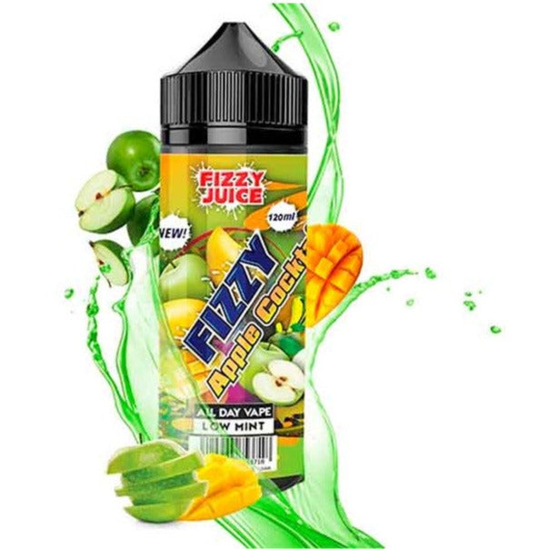 Fizzy Apple Cocktail  E-Liquid 100ml Shortfill by Mohawk & Co (Nicotine not included)