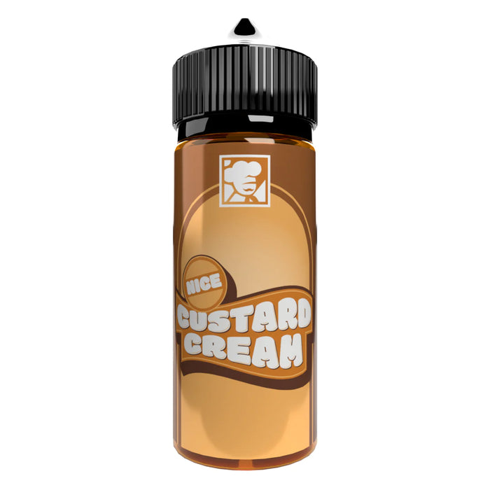 Nice Custard Cream By Chefs Vapour 100ml (Nicotine not included)