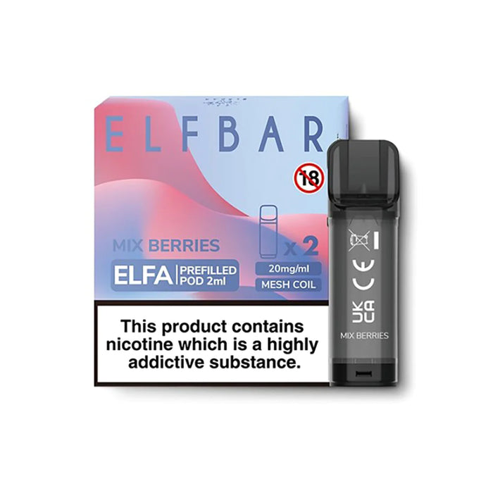 ELFA Mix Berries (2 Pack) By Elf Bar