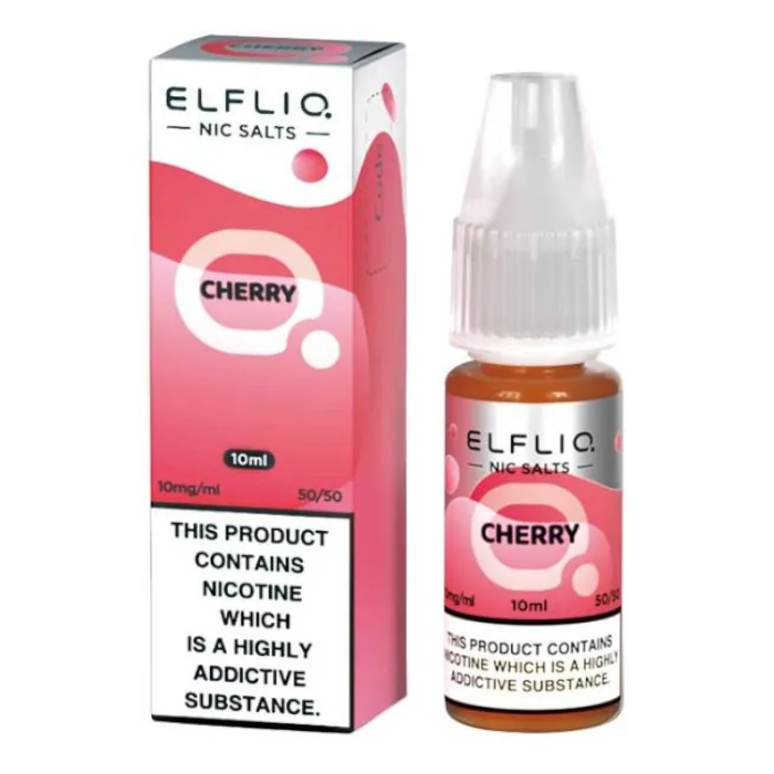 Cherry 10ml Nic Salt By Elfliq