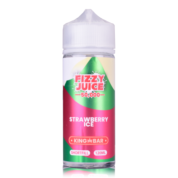 Fizzy Strawberry Ice E Liquid 100ml Shortfill by Mohawk & Co (Nicotine not included)