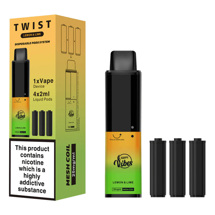 Happy Vibes - Twist 2400 Disposable Vape