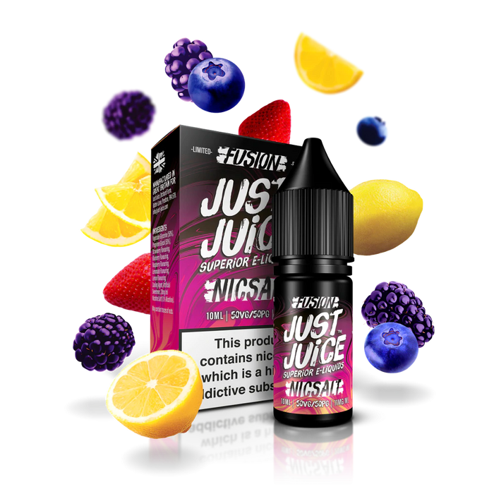 Fusion Berry Burst Lemonade - Nic Salt By Just Juice