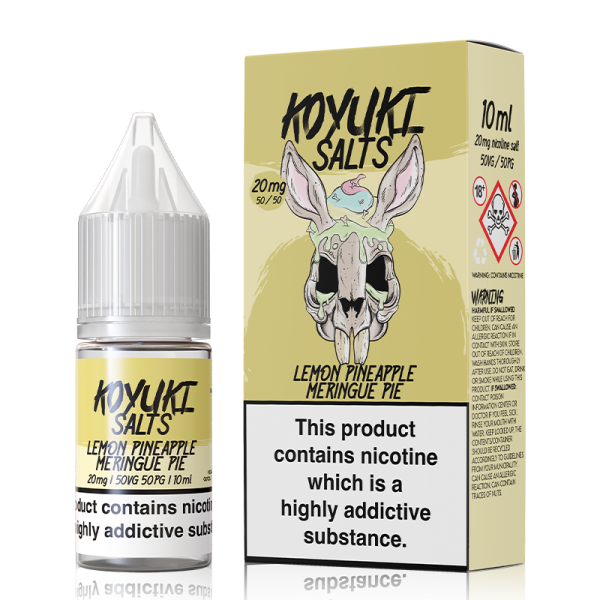 Lemon Pineapple Meringue Pie By Koyuki 10ml Nic Salt