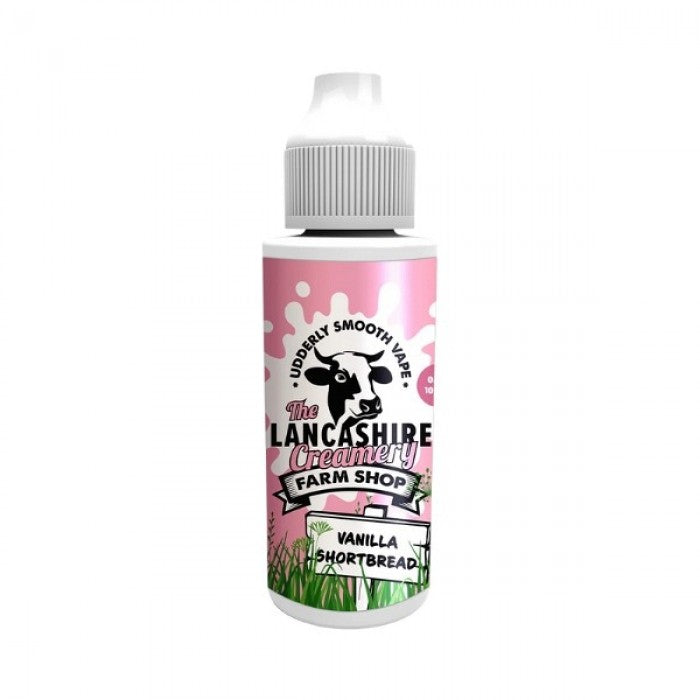 Vanilla Shortbread By Lancashire Creamery 100ml Shortfill (Nicotine not included)