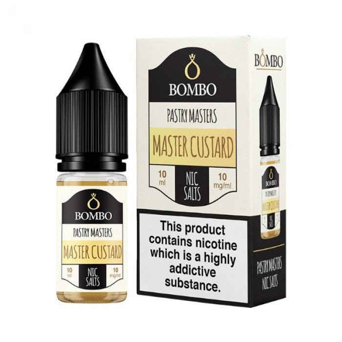 Master Custard 10ml Nic Salt By Bombo