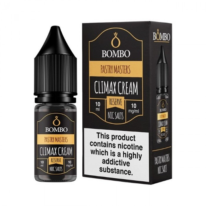 Climax Cream Reserve 10ml Nic Salt By Bombo